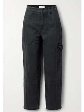ALEX MILL NWOT Phoebe recycled-denim straight-leg cargo Denim pants Size 12